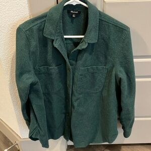Madewell flannel shirt size medium